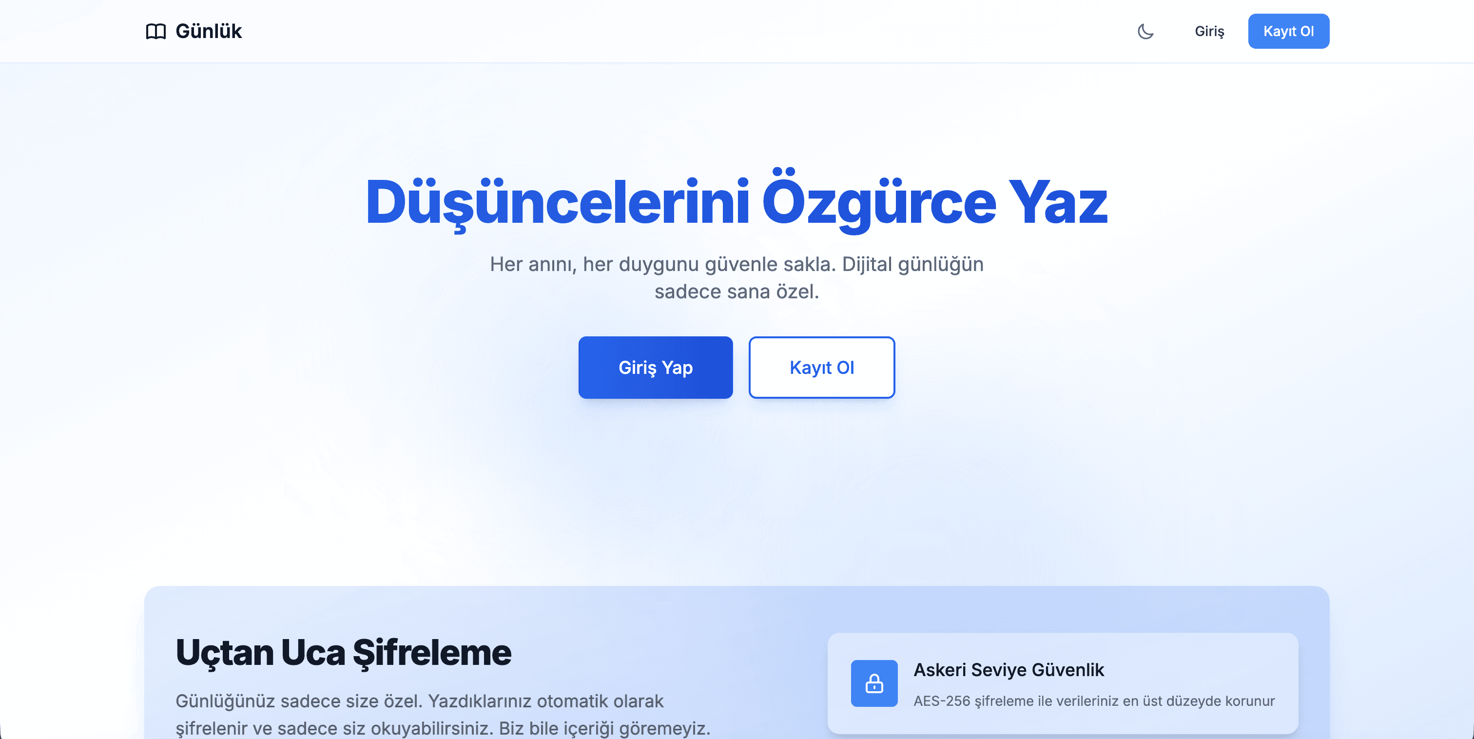 Günlük App